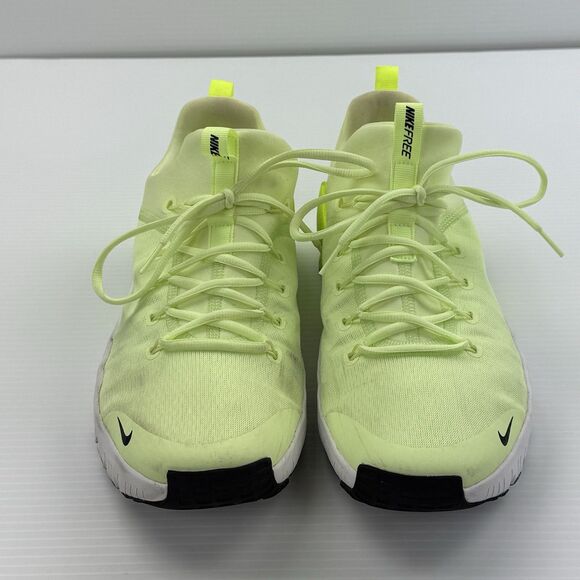 Nike Free Metcon 6 Barely Volt White Black Training Shoes Men’s 11.5 main image 8